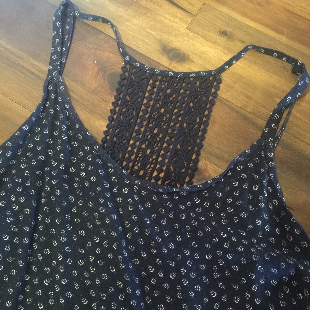 Skies are Blue Navy Tank